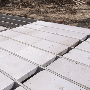 bloc de béton léger / pour mur porteur / pour fondation / pour plancher