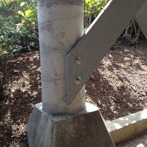 tirant d'ancrage en acier au carbone / en inox