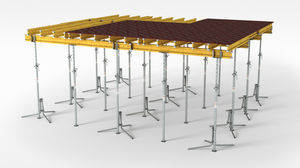 coffrage modulaire / en métal / pour plancher