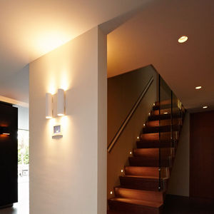 applique murale contemporaine / d'extérieur / en aluminium / à LED