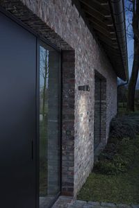 applique murale contemporaine / de jardin / en métal / à LED