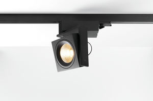 éclairage sur rail à LED / halogène / DHI / rond