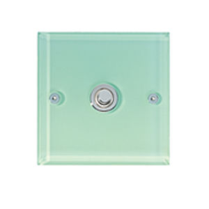 interrupteur bouton poussoir / en verre / contemporain / va-et-vient