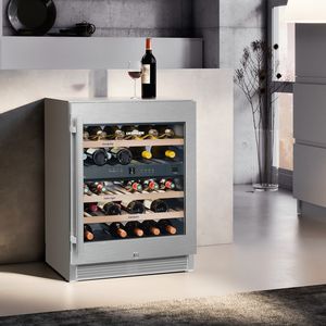cave à vin professionnelle / en inox / en aluminium / vitrée