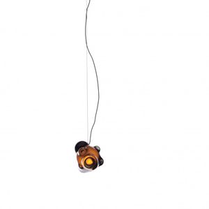 lampe suspension / contemporaine / en verre soufflé / basse tension