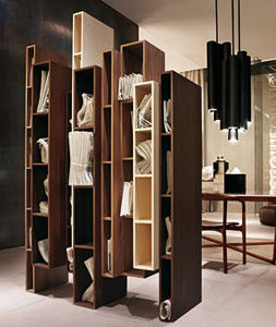 bibliothèque modulable / design original / en bois