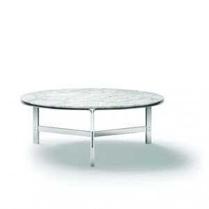 table basse contemporaine / en métal / en marbre / en bois massif
