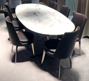 table à manger / rectangulaire / ronde / ovale