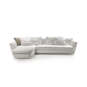 canapé modulable / d'angle / contemporain / en tissu