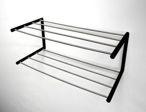 étagère murale / contemporaine / en acier inoxydable
