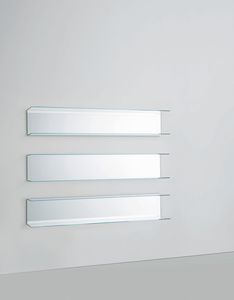 étagère murale / contemporaine / en verre