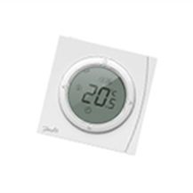 thermostat programmable / électronique / mural / pour chauffage au sol