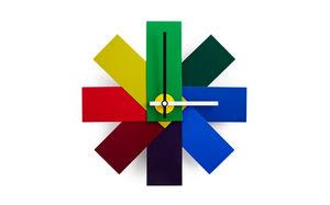 horloges contemporaines / analogiques / murales / en aluminium