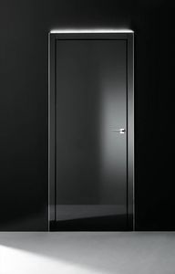 porte d'intérieur / battante / en aluminium