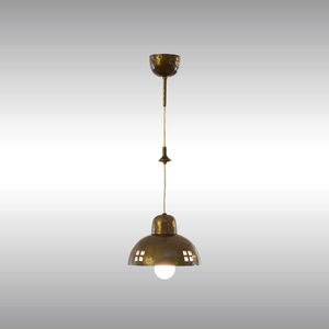lampe suspension / classique / en laiton / sur mesure