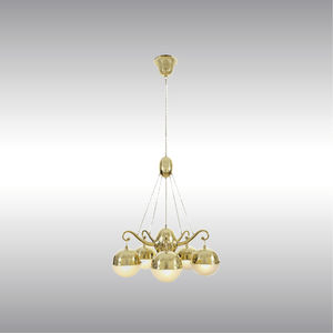 lustre classique / en métal / à incandescence / à LED
