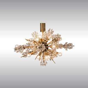 plafonnier classique / en cristal / en laiton / à LED