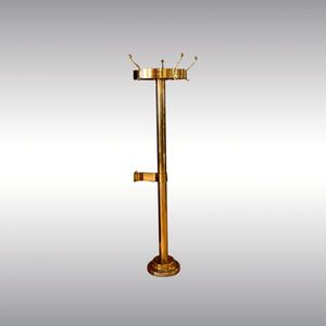 porte-manteau sur pied / classique / en laiton / professionnel