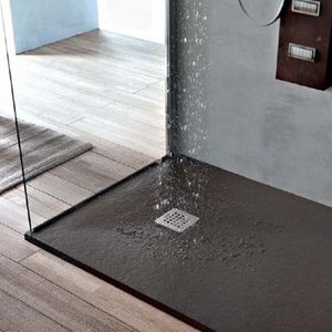 receveur de douche rectangulaire / en Corian® / extra plat