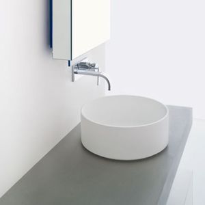 vasque à poser / ronde / contemporaine