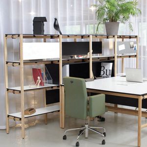 étagère contemporaine / en bois / pour bureau