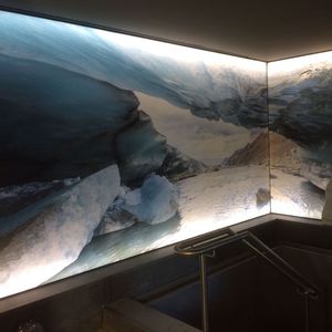 toile tendue imprimée / rétroéclairée