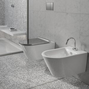 bidet suspendu / en céramique