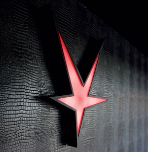applique murale design original / en aluminium / en PMMA / à LED