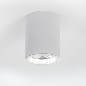 plafonnier contemporain / rond / en aluminium / à LED