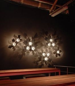 applique murale design original / en aluminium / à LED / IP20