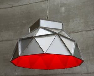 lampe suspension / contemporaine / en acier inoxydable / à LED