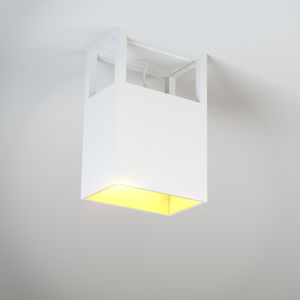 plafonnier contemporain / rectangulaire / en aluminium / à LED
