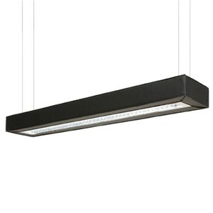luminaire suspendu / à LED / rectangulaire / en métal