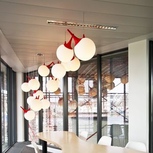 suspension / design original / en polyéthylène / en métal