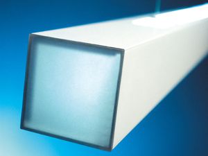 luminaire suspendu / fluorescent / linéaire / en aluminium