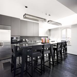 lampe suspension / contemporaine / en aluminium / en polycarbonate