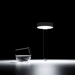 lampe de table / contemporaine / en métal / en verre