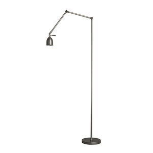 lampe sur pied / classique / en laiton / de lecture