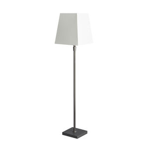 lampe sur pied / classique / en laiton / en coton