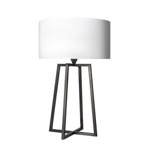 lampe de table / contemporaine / en laiton / en coton