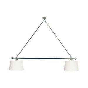 lampe suspension / classique / en laiton / en coton
