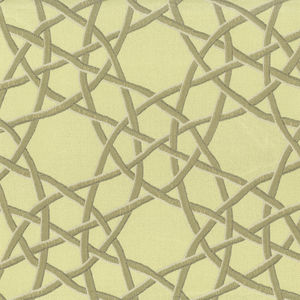 tissu d'ameublement / à motif / en polyester / en coton