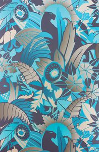 papiers peints contemporains / à motifs floraux / non tissés / lavables