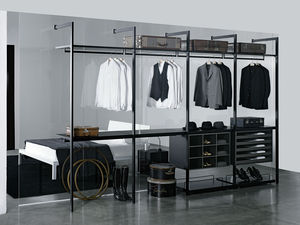 dressing contemporain / en bois / sur mesure / haut de gamme