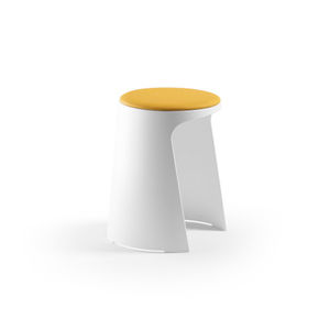 tabouret contemporain / en tissu / en polypropylène / professionnel