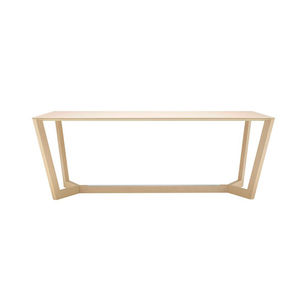 bureau en bois / en acier inoxydable / contemporain / professionnel