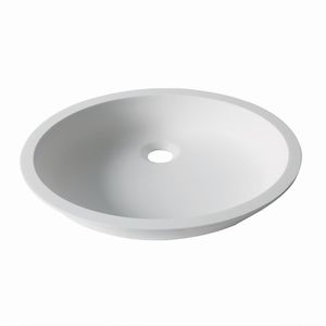 vasque sous plan / ovale / en Krion® / contemporaine