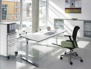armoire de classement basse / en acier / contemporaine