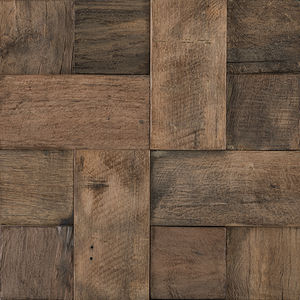 mosaïque d'intérieur / murale / en bois / 3D