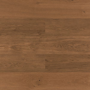 parquet contrecollé / flottant / en chêne / brossé